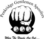 Spoofers logo when the hands are out